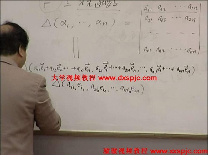 线性代数视频教程